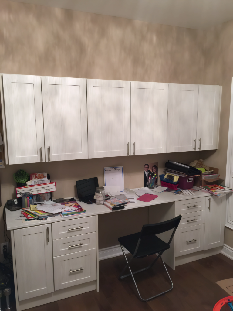 custom open concept wardrobe for dressing room