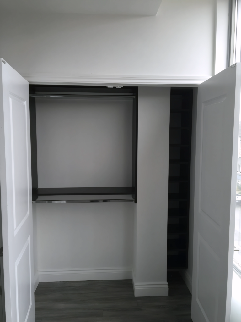 wall closet project for downtown Toronto condo