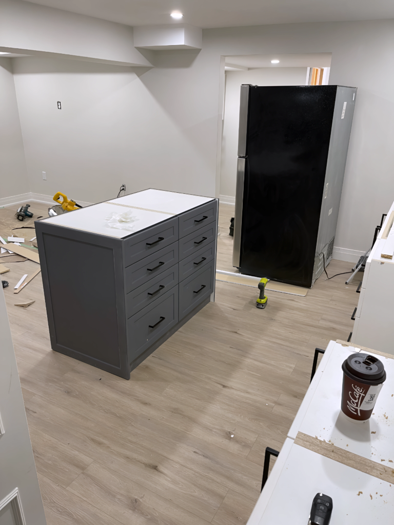 closet drawers with brushed nickel handles