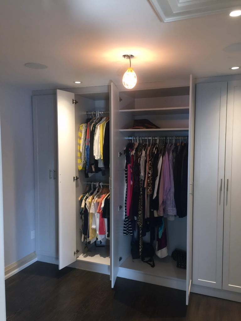 Toronto closet upgrade with new storage layout