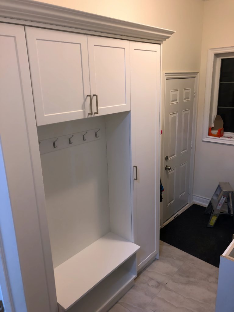 storage solution for narrow Toronto closet space