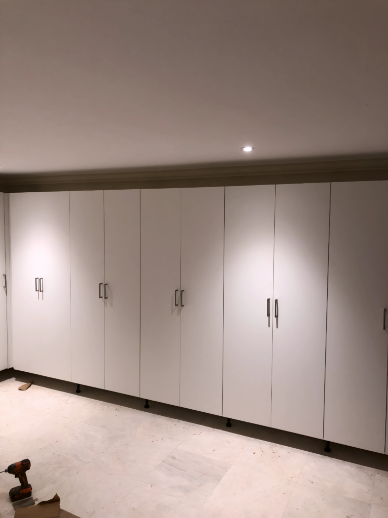urban Toronto closet makeover with high storage